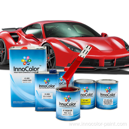 Auto Refinish Clear Coat Car Auto Paints
